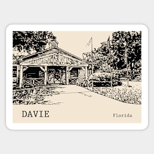 Davie Florida Sticker